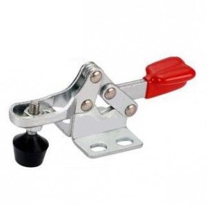 China Small Horizontal Toggle Clamp 20800 Clamping Force 30kg Electronics Test Jig supplier