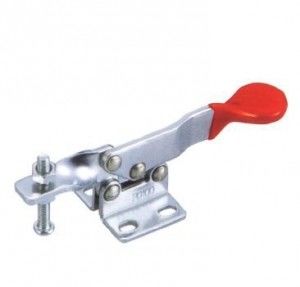 China 20100 Horizontal Toggle Clamp , Hold Down Toggle Clamp Zinc Plated Feature supplier