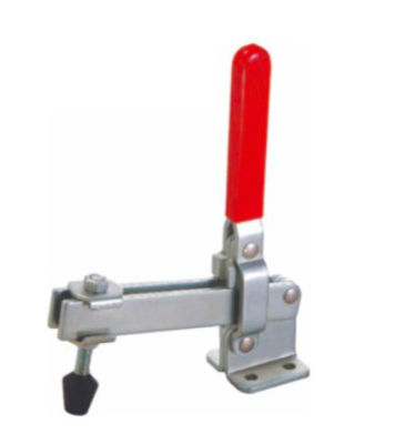 China Quick Release Vertical Toggle Clamp 12305 Holding Capacity 364kgs Flanged Base supplier