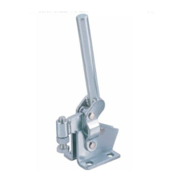 China Miniature Toggle Clamps 10648 Holding Capacity 450kgs Solid Bar Straight Handle supplier