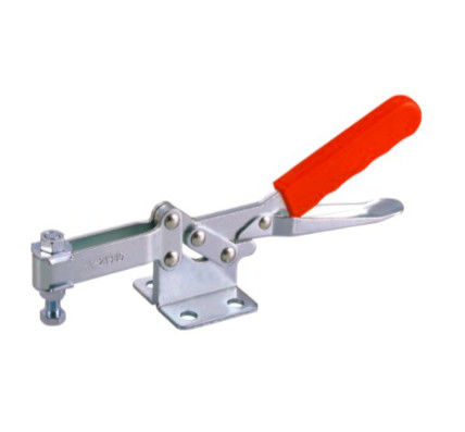 China 21385 Horizontal Handle Toggle Clamp 300kgs Clamping Force Plastic Handle supplier