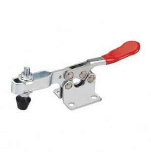 China Horizontal Locking Toggle Clamp 201B U Bar Flanged Base Holding Force 90kg supplier