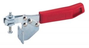 China Mini Horizontal Toggle Clamp 21383 250Kg Holding Capacity Drilling Machine Clamp supplier