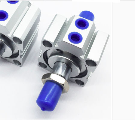 Double End Rods Pneumatic Cylinder Plastic Machine Air Cylinder Aluminium Cylinder Through-hole Mounting supplier