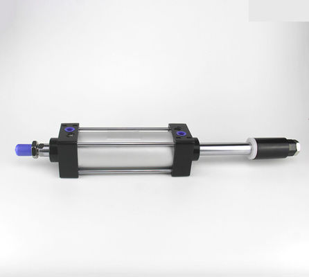 Adjustable Compact Pneumatic Cylinder High Precision Magnet Ring Strong Structure supplier