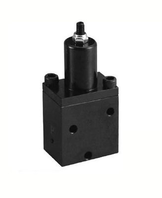 Small Hydraulic Control Valve Carbon Steel Surface Black Oxide Finishing Sequence Valve supplier